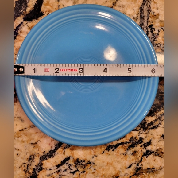 Fiesta® 6.5" Appetizer Plate PEACOCK - Picture 3 of 3